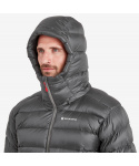 Montane ANTI-FREEZE XT HOODIE-SLATE-M pánská bunda šedá