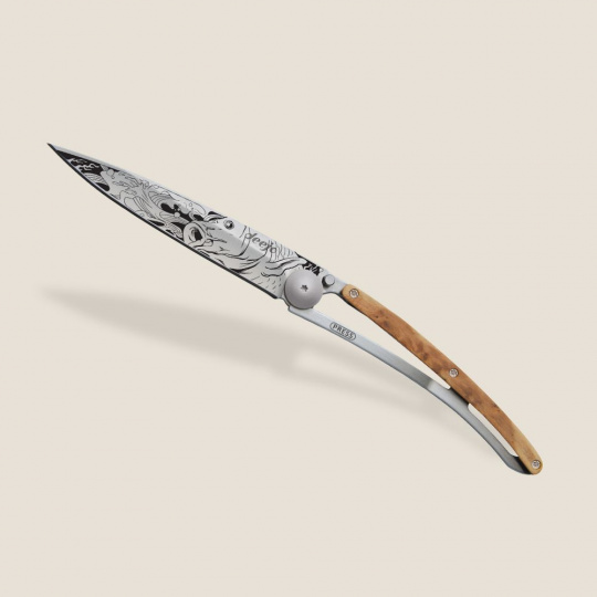 Deejo 1CB086 Tattoo 37g,juniper wood,Carp