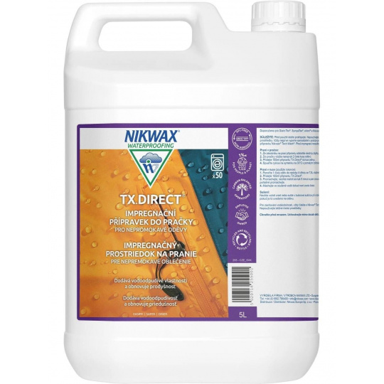 Impregnace Nikwax TX.DIRECT WASH IN 5000 ml.