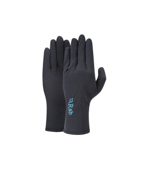Rab Merino+ 160 Glove Women's ebony/EB Rab Merino+ 160 Glove Women's ebony/EB