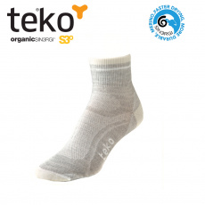 Teko 3355 S3O Ultralight Minicrew women silver heather-natural Teko 3355 S3O Ultralight Minicrew women silver heather-natural