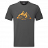 Montane Pánské tričko Montane Dual Mountain T-Shirt barva Midnight Grey velikost S