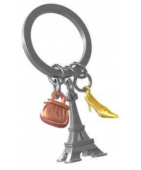 MTM Klíčenka Paříž Eifel věž a vysoké podpatky