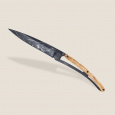 Deejo 1GB188 Tattoo Black 37g, olive wood,Taurus