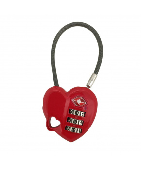 Munkees - TSA Lock Cable Heart Munkees - TSA Lock Cable Heart