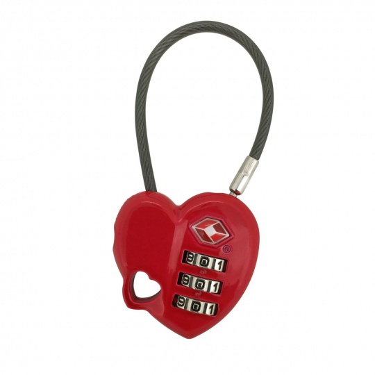 Munkees - TSA Lock Cable Heart