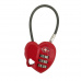 Munkees - TSA Lock Cable Heart