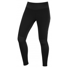 Montane FEM THERMAL TRAIL TIGHTS-BLACK-UK10/S dámské elastické kalhoty černé