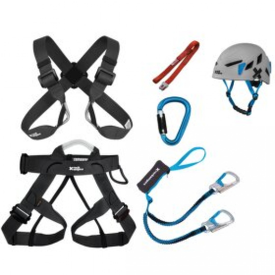 Ferratový set Rock Empire Ferrata Go Connect + Galeos Evo
