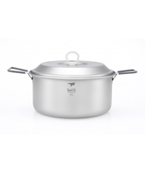 Titanový hrnec s poklicí Keith 2500 ml. Titanový hrnec s poklicí Keith 2500 ml.