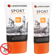 Opalovací krém Lifesystems Sport Sun Cream SPF50+ Opalovací krém Lifesystems Sport Sun Cream SPF50+