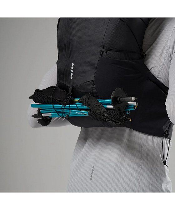 Montane Běžecká vesta Montane Gecko Vp20+ barva Black velikost S