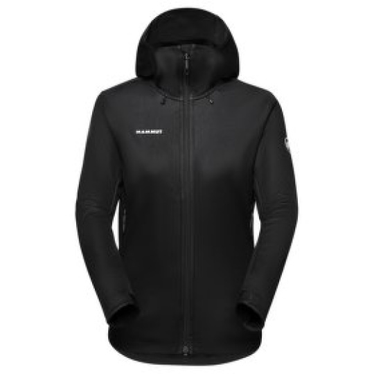 Bunda Mammut Ultimate VII SO Hooded Jacket Women black 0001