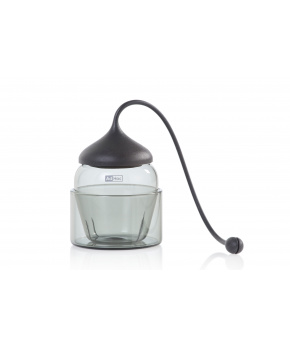 Adhoc Infusér na čaj / sítko Fusion sklo a silikon