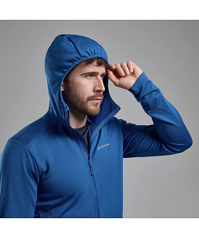 Montane Pánská mikina Montane Protium Hoodie barva Neptune Blue velikost S Montane Pánská mikina Montane Protium Hoodie barva Neptune Blue velikost S