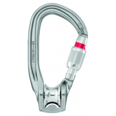 Petzl ROLLCLIP Z SCREW LOCK kladka s karabinou se šroubovací pojistkou zámku