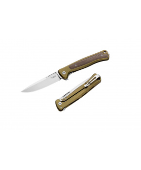 Kapesní nůž Lionsteel Skinny SK01A GS Aluminium čepel CPM MagnaCut,hliníková rukojeť+canvas