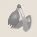 Spork Deejo YEK000 39g, Titan Naked