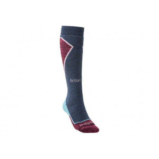 Bridgedale Ski Midweight+ Women's dark blue/light blue/230