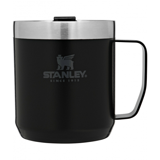 STANLEY Termohrnek The Stay-Hot Camp mug 350 ml/12oz Matte Black Pebble