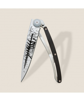 Kapesní nůž Deejo 1CB109 Tattoo 37g ebony wood Forest