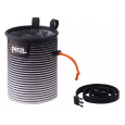Petzl BANDI SAILOR STRIPES pytlík na magnézium pruhovaný bíločerný