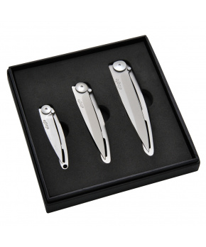 Sada kapesních nožů Deejo DEE003 naked 15g, 27g, 37g Sada kapesních nožů Deejo DEE003 naked 15g, 27g, 37g