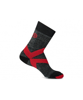 Ponožky Asolo by NanoSox NSX W Black/Red Ponožky Asolo by NanoSox NSX W Black/Red