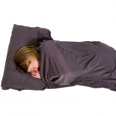 Spacák/Vložka do Spacáku Lifeventure Cotton Stretch Sleeping Bag Liner Grey Rectangular Spacák/Vložka do Spacáku Lifeventure Cotton Stretch Sleeping Bag Liner Grey Rectangular