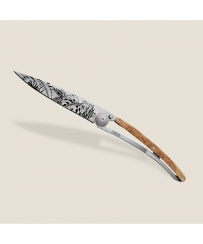 Kapesní nůž Deejo 1CB091 Tattoo 37g juniper wood Jungle