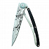 Kapesní nůž Deejo 1CB097 Tattoo 37g ebony wood Easy Rider