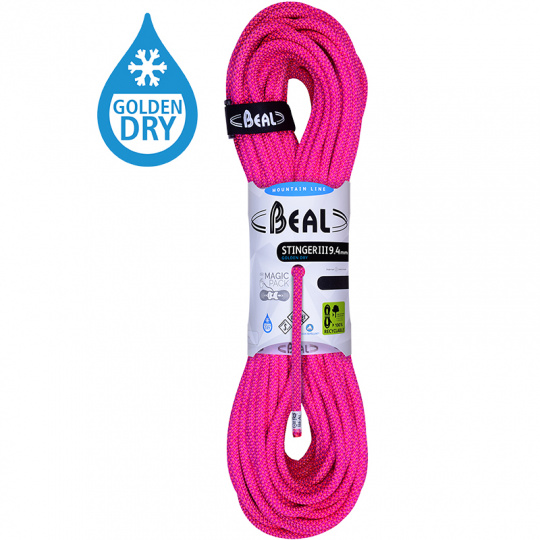 Beal Stinger Unicore 9,4 mm Golden Dry