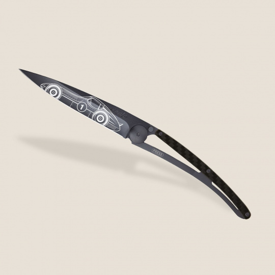 Deejo 1GC105 Tattoo Black 37g,carbon,Racing car