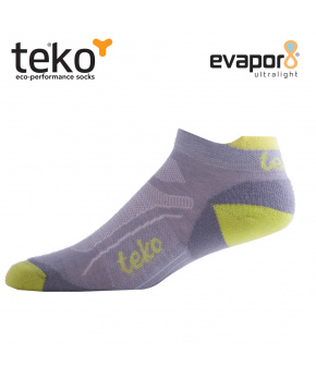 Teko 2211 eV8 Light Low silver-firefly dámské běžecké ponožky