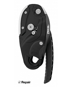 Petzl Slaňovací zařízení Petzl Rig Repairable barva Černá Petzl Slaňovací zařízení Petzl Rig Repairable barva Černá