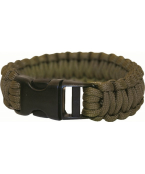 BCB Adventure náramek paracord plast olivový BCB Adventure náramek paracord plast olivový