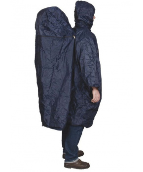TravelSafe pláštěnka s kapsou na batoh Poncho navy S/M TravelSafe pláštěnka s kapsou na batoh Poncho navy S/M