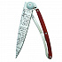 Kapesní nůž Deejo 1CB055 Tattoo 37g coralwood Manuscript