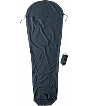 Cocoon spacáková přikrývka mumie heather grey organická bavlna