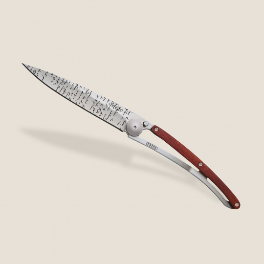 Deejo 1CB055 Tattoo 37g, coralwood, Manuscript