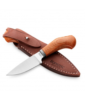 Nůž s pevnou čepelí Lionsteel WILLY WL1 CVN čepel ocel M390,rukojeť canvas,pouzdro Nůž s pevnou čepelí Lionsteel WILLY WL1 CVN čepel ocel M390,rukojeť canvas,pouzdro