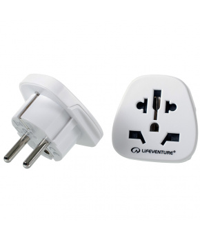 Cestovní Adaptér Lifeventure World to Europe Travel Adaptor Cestovní Adaptér Lifeventure World to Europe Travel Adaptor