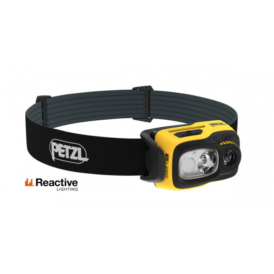 Petzl SWIFT RL PRO 2023 svítilna černožlutá