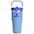 STANLEY Termoláhev s integrovanou slámkou The IceFlow™ Flip Straw 2.0 Tumbler 410 ml/20oz Blue Sky