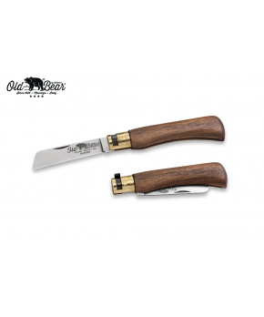 Pracovní kapesní nůž Antonini OldBear 9367/19_LN nerezová čepel s rovným ostřím,rukojeť americký ořech Pracovní kapesní nůž Antonini OldBear 9367/19_LN nerezová čepel s rovným ostřím,rukojeť americký ořech