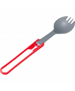 MSR Lžíce MSR Folding Utensils Spork barva Red MSR Lžíce MSR Folding Utensils Spork barva Red