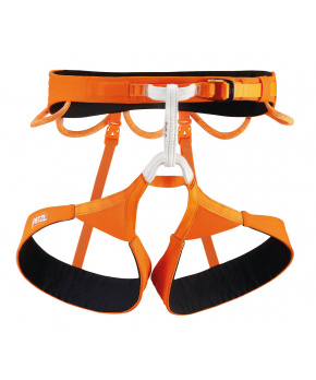 Petzl HIRUNDOS XS sedací úvazek oranžový Petzl HIRUNDOS XS sedací úvazek oranžový