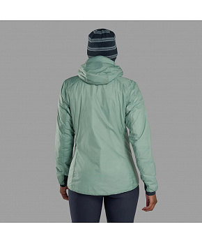 Montane Dámská bunda s kapucí Montane Womens Fortes Lite Hoodie barva Sea Mist velikost UK12/M Montane Dámská bunda s kapucí Montane Womens Fortes Lite Hoodie barva Sea Mist velikost UK12/M