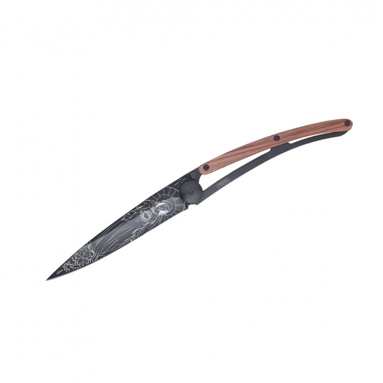 Deejo 1GB101 Black tattoo 37g, coralwood, madona