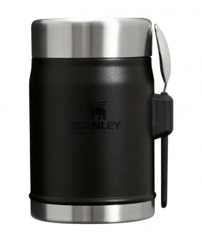 STANLEY Termoska jídelní se lžící/vidličkou The Legendary Classic Food Jar 400 ml/14oz Black 2.0